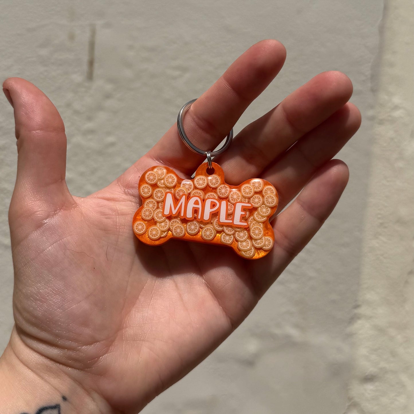 Summer Fruits Dog Tags