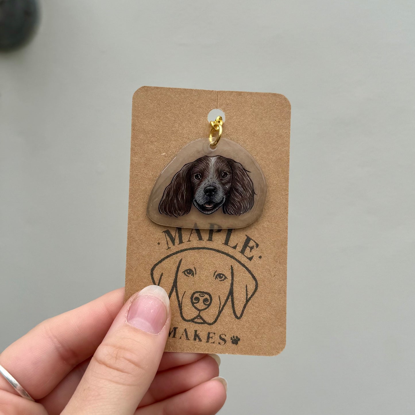 Pet Portrait Keyrings