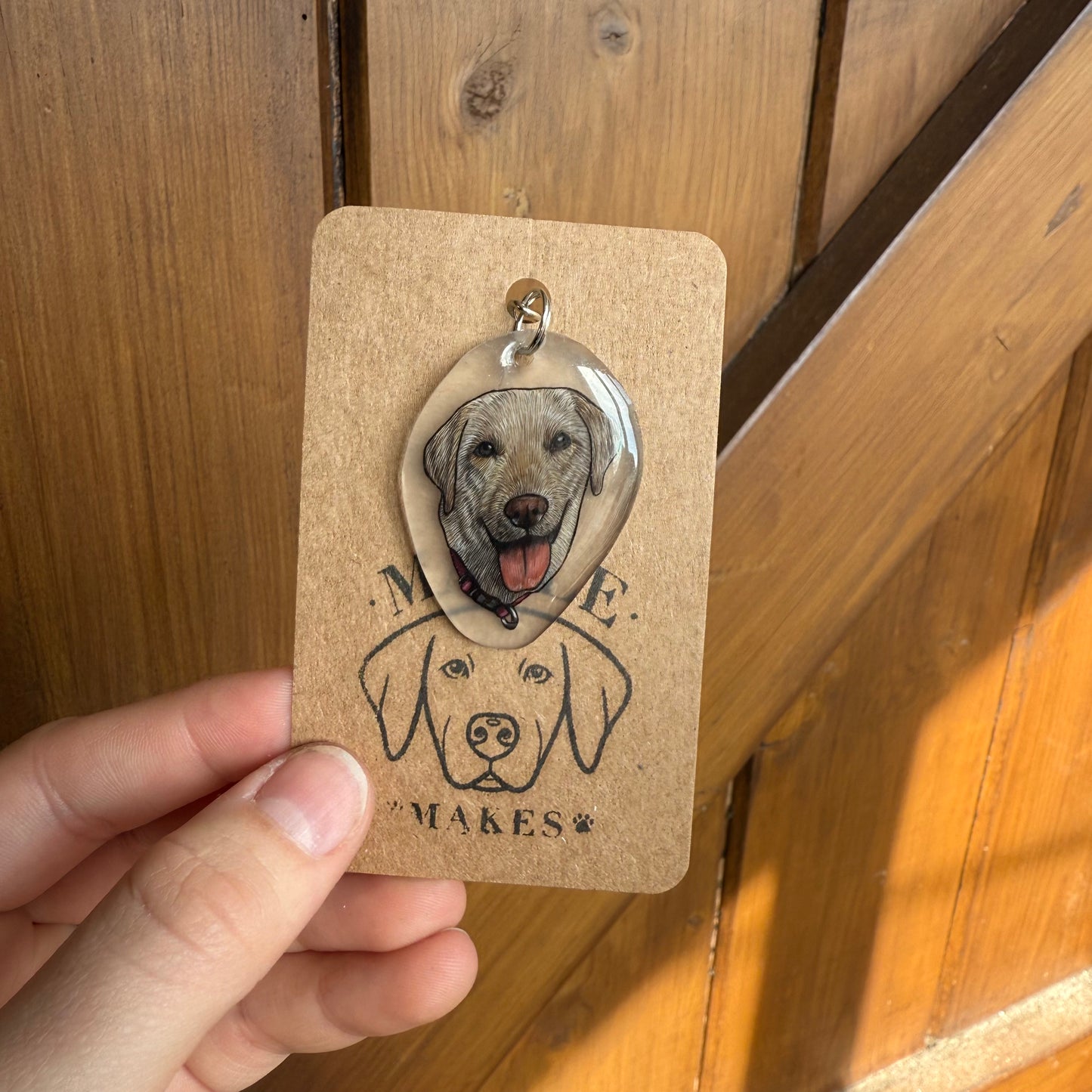 Pet Portrait Keyrings