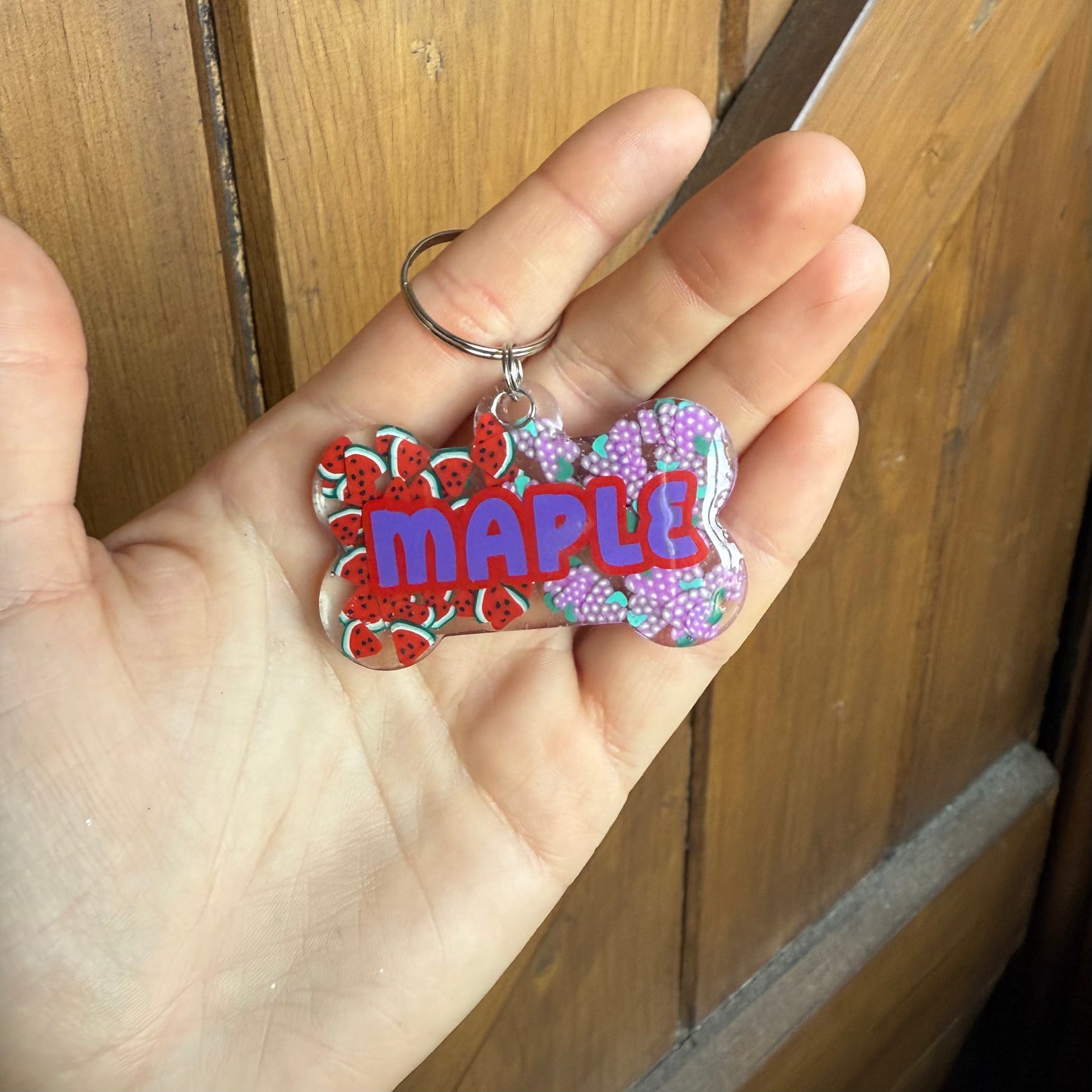 Summer Fruits Dog Tags