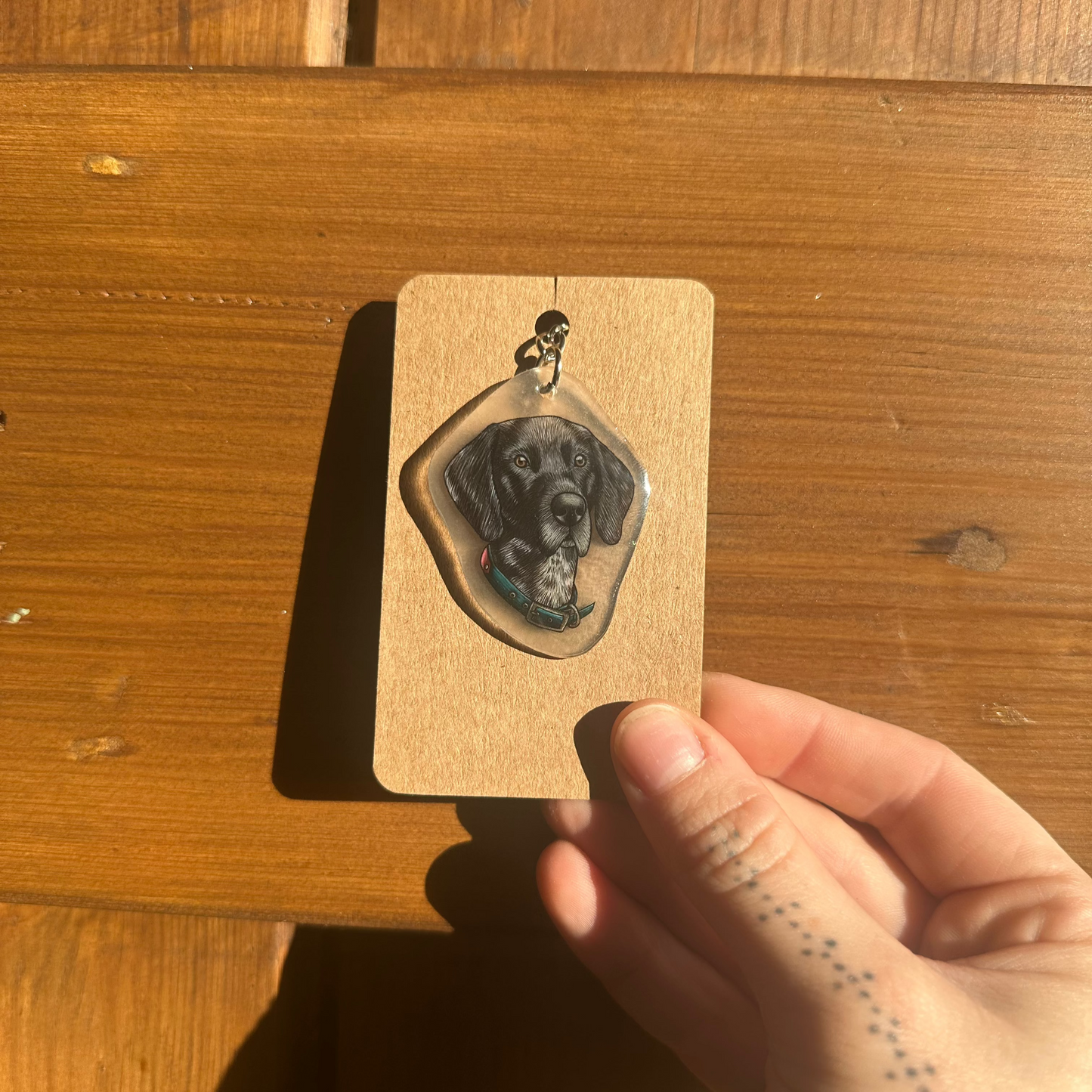 Pet Portrait Keyrings