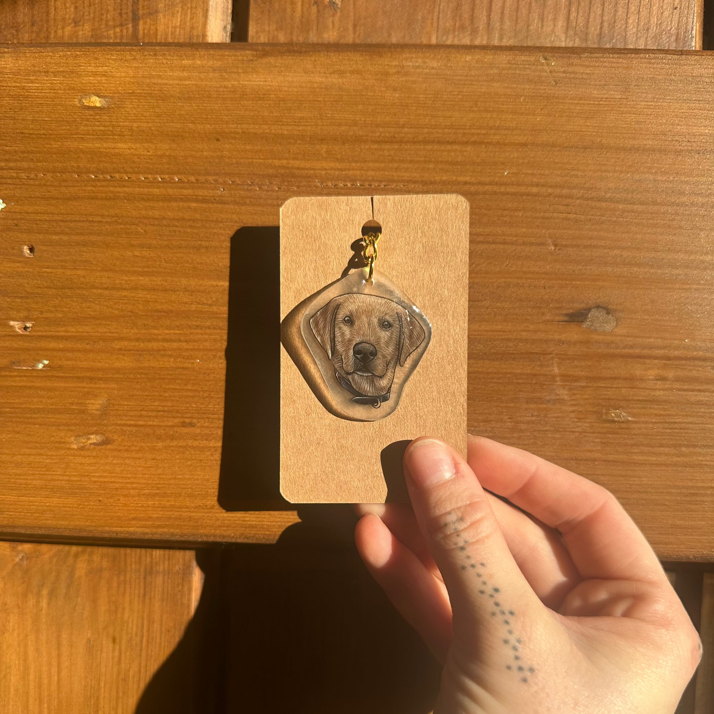 Pet Portrait Keyrings