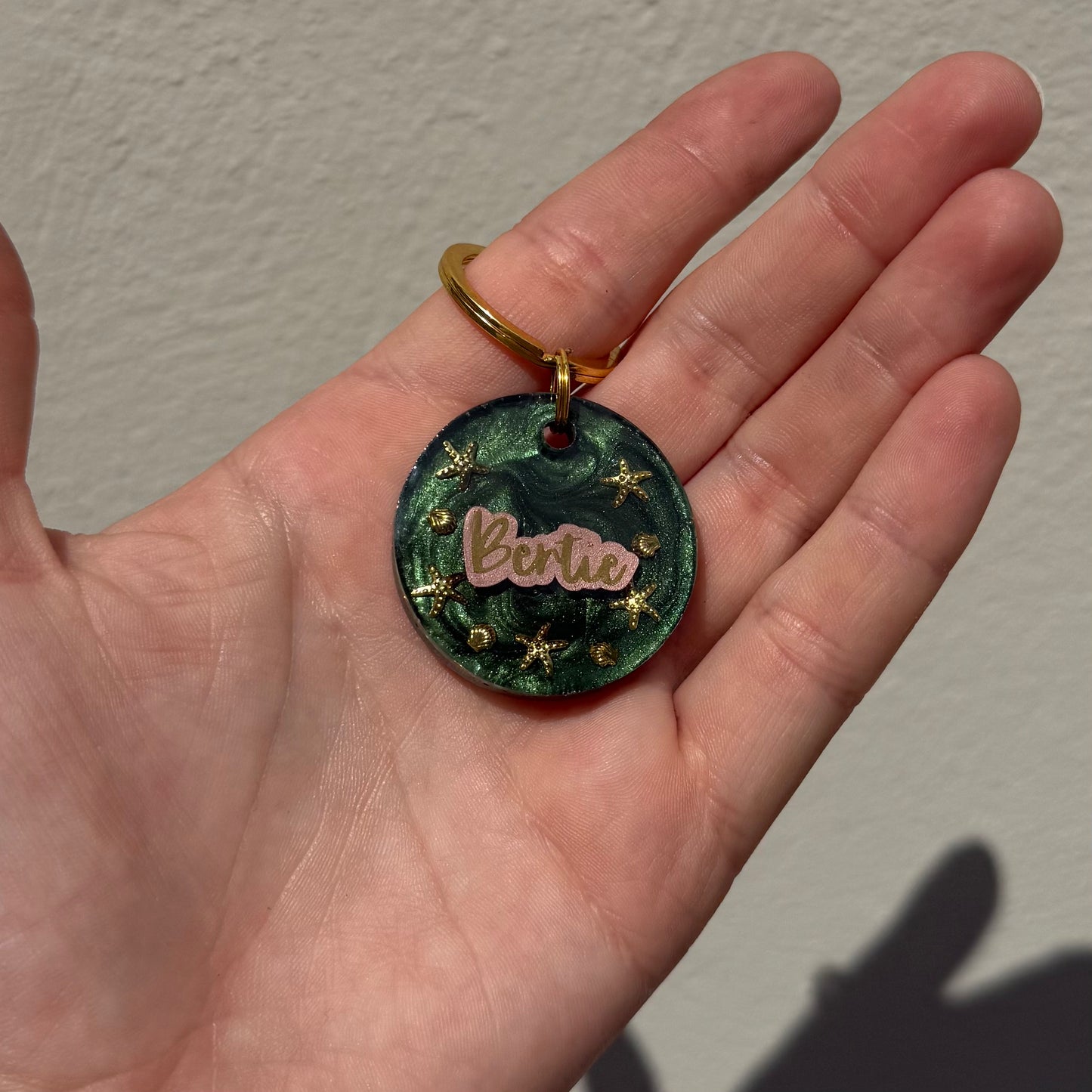 Mermaid Treasure Dog Tags