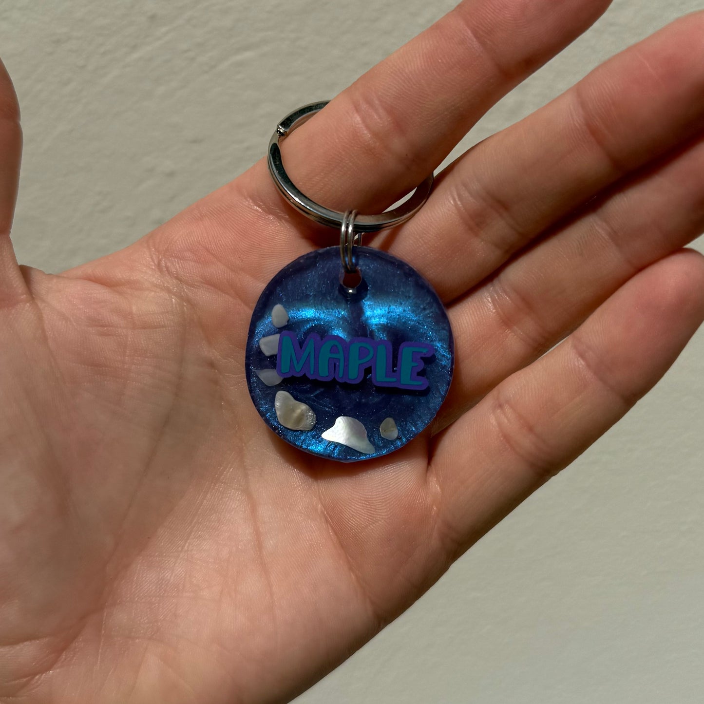 Mermaid Treasure Dog Tags