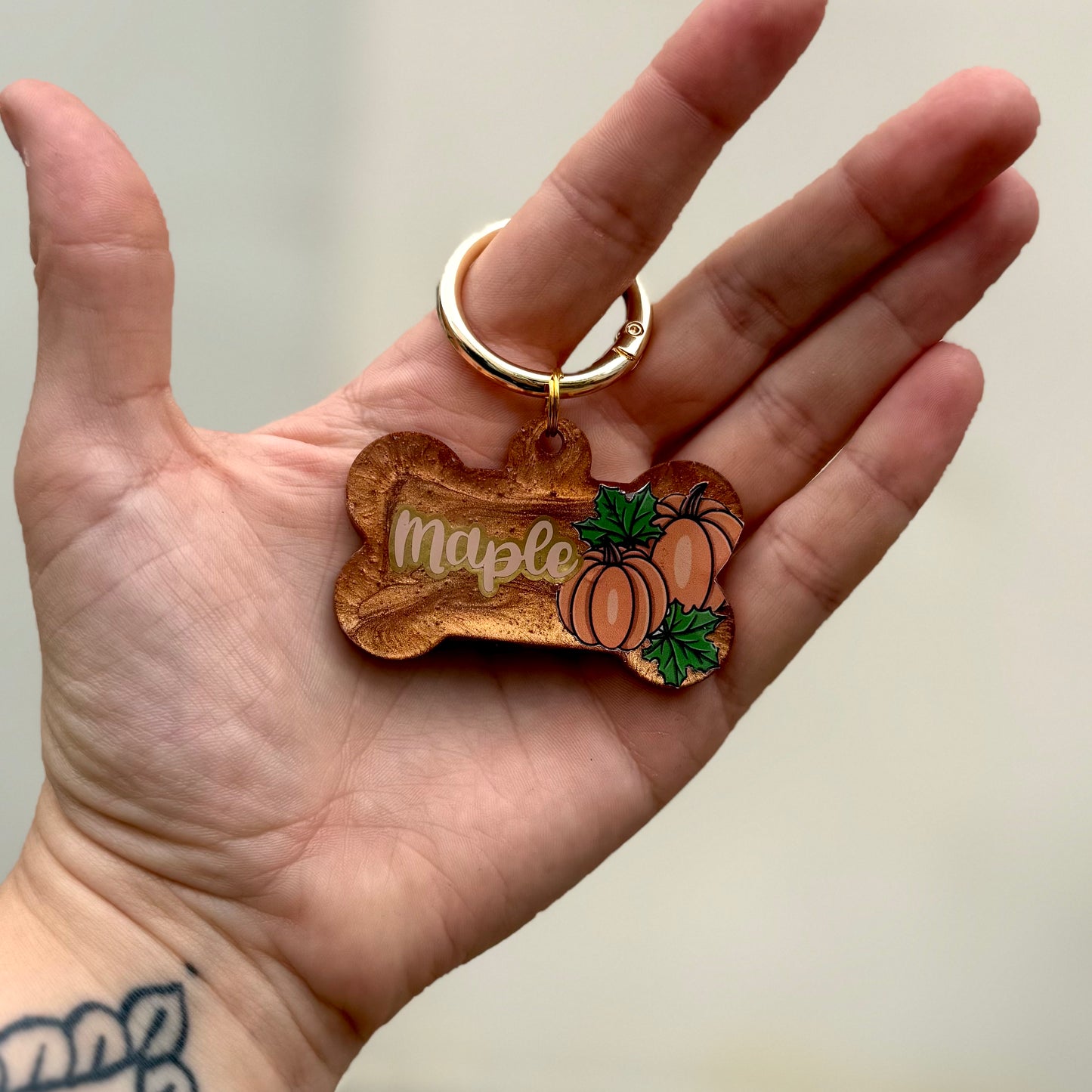 Golden Harvest Dog Tag