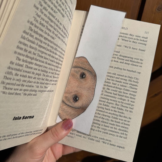 Peekaboo Portrait Bookmark