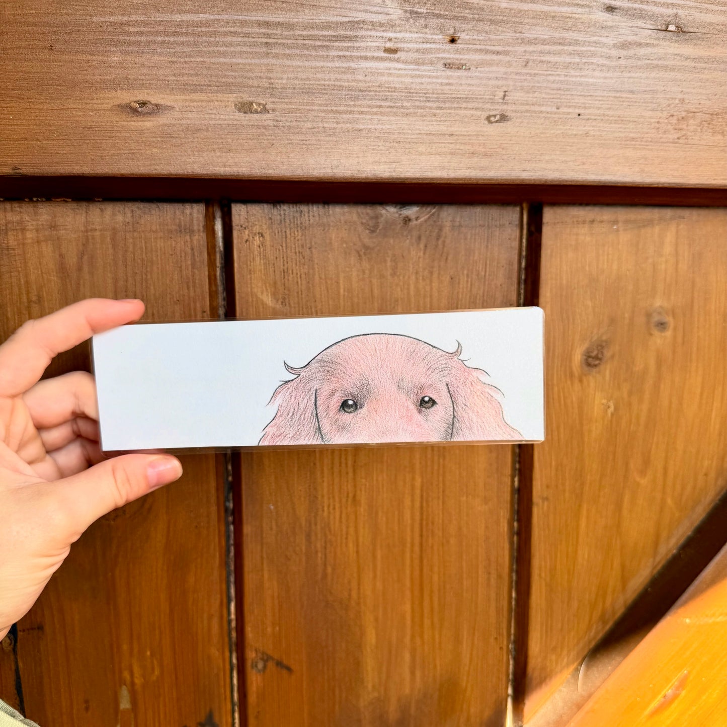 Peekaboo Portrait Bookmark