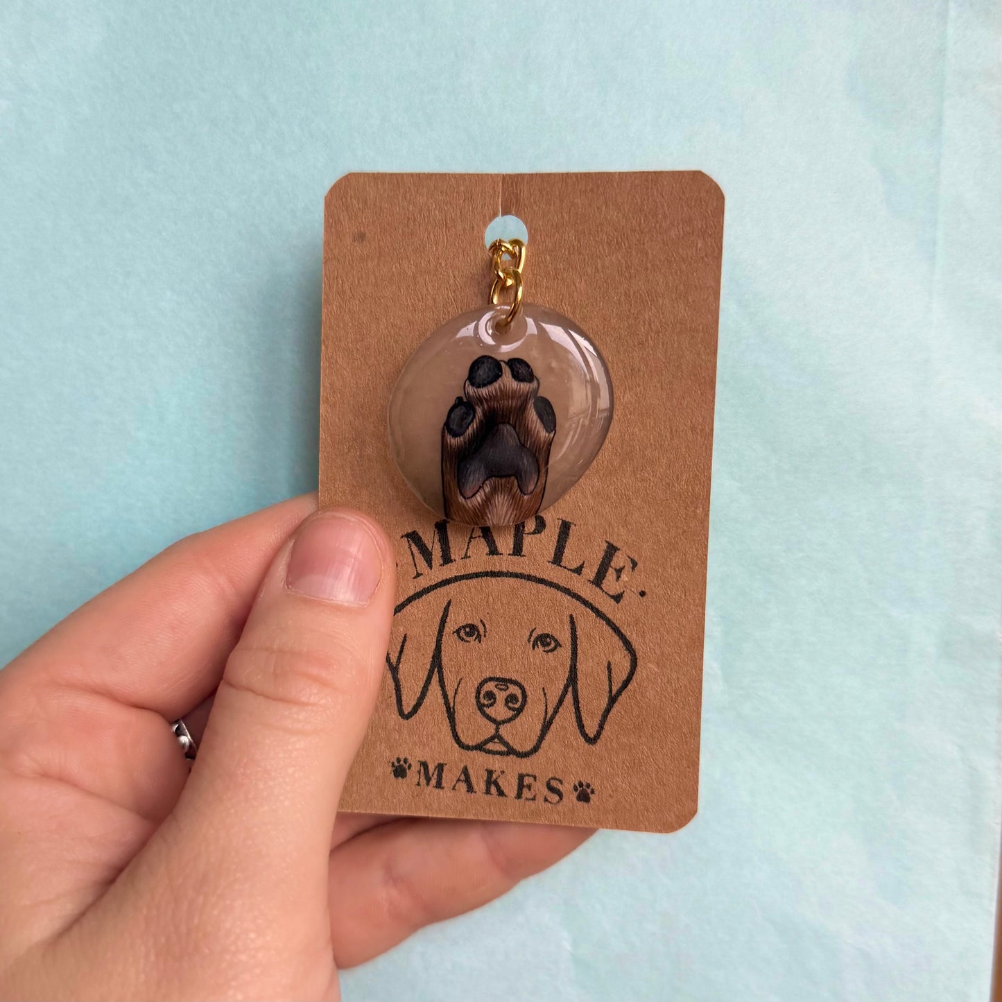 Pawtrait Keyring