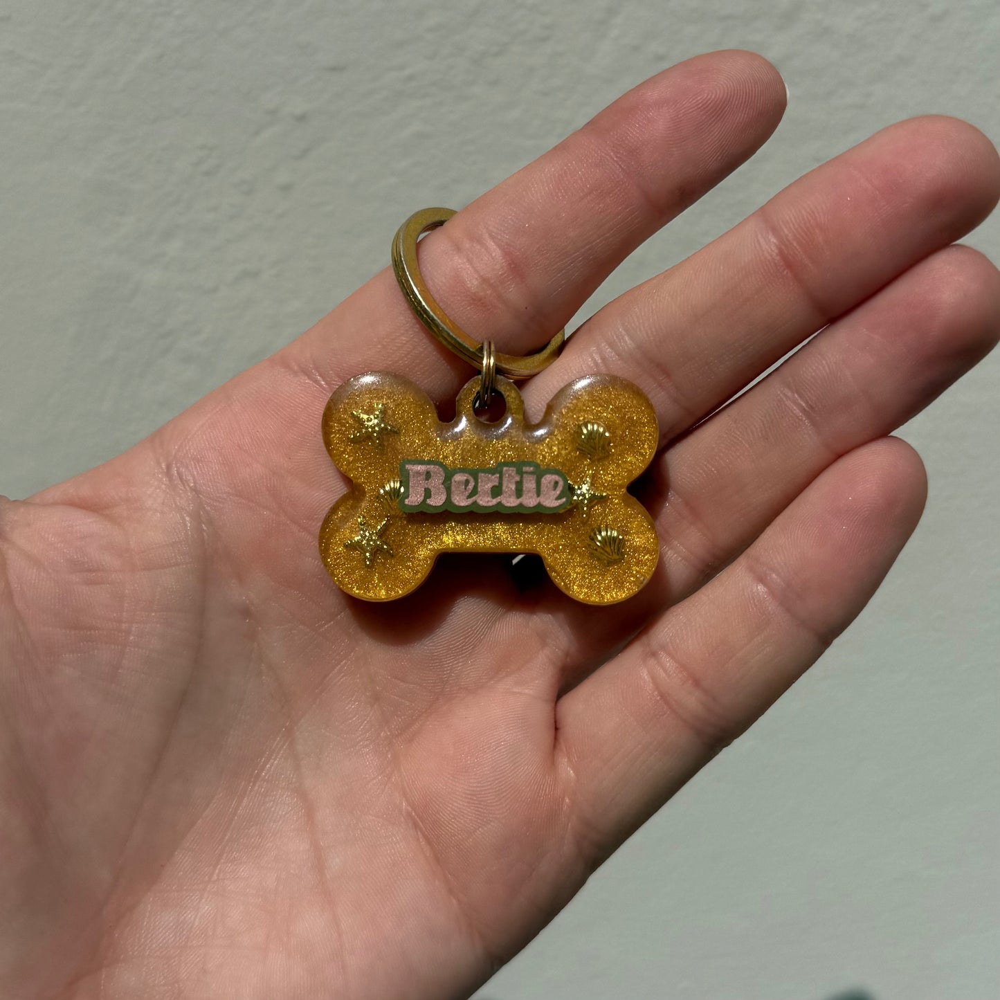 Mermaid Treasure Dog Tags