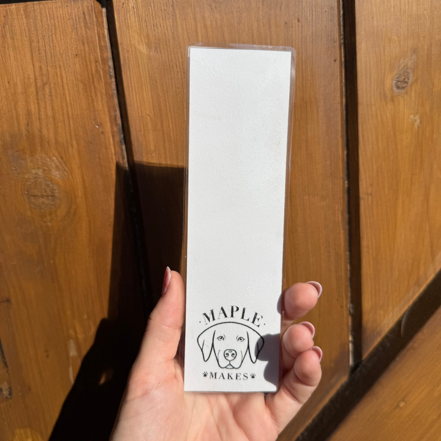 Peekaboo Portrait Bookmark