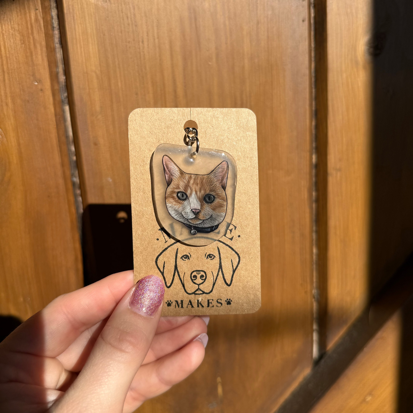 Pet Portrait Keyrings