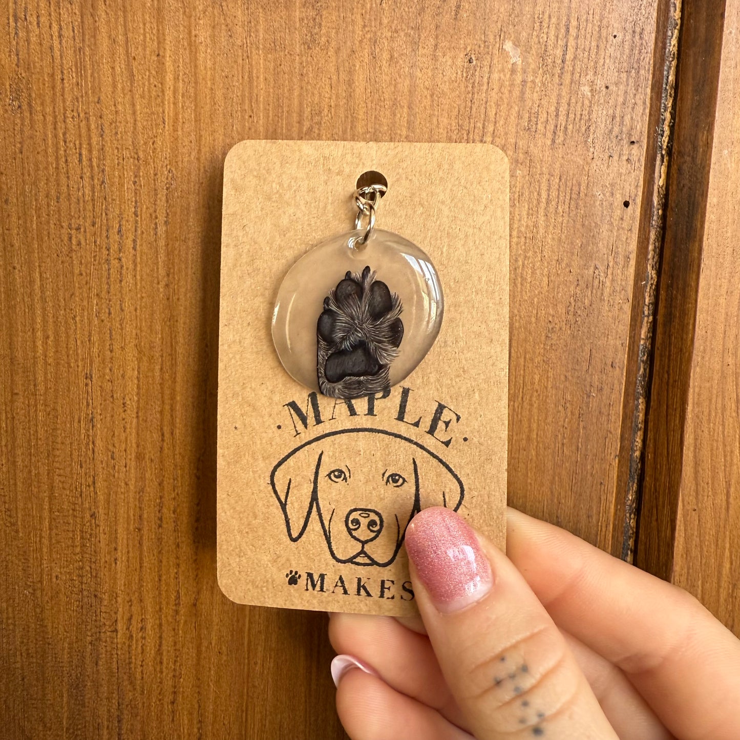Pawtrait Keyring